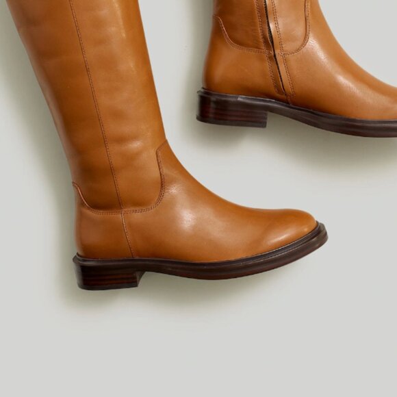 Madewell NN035 The Drumgold Boot in Sepia Brown Leather New size 7.5 M - Picture 3 of 10